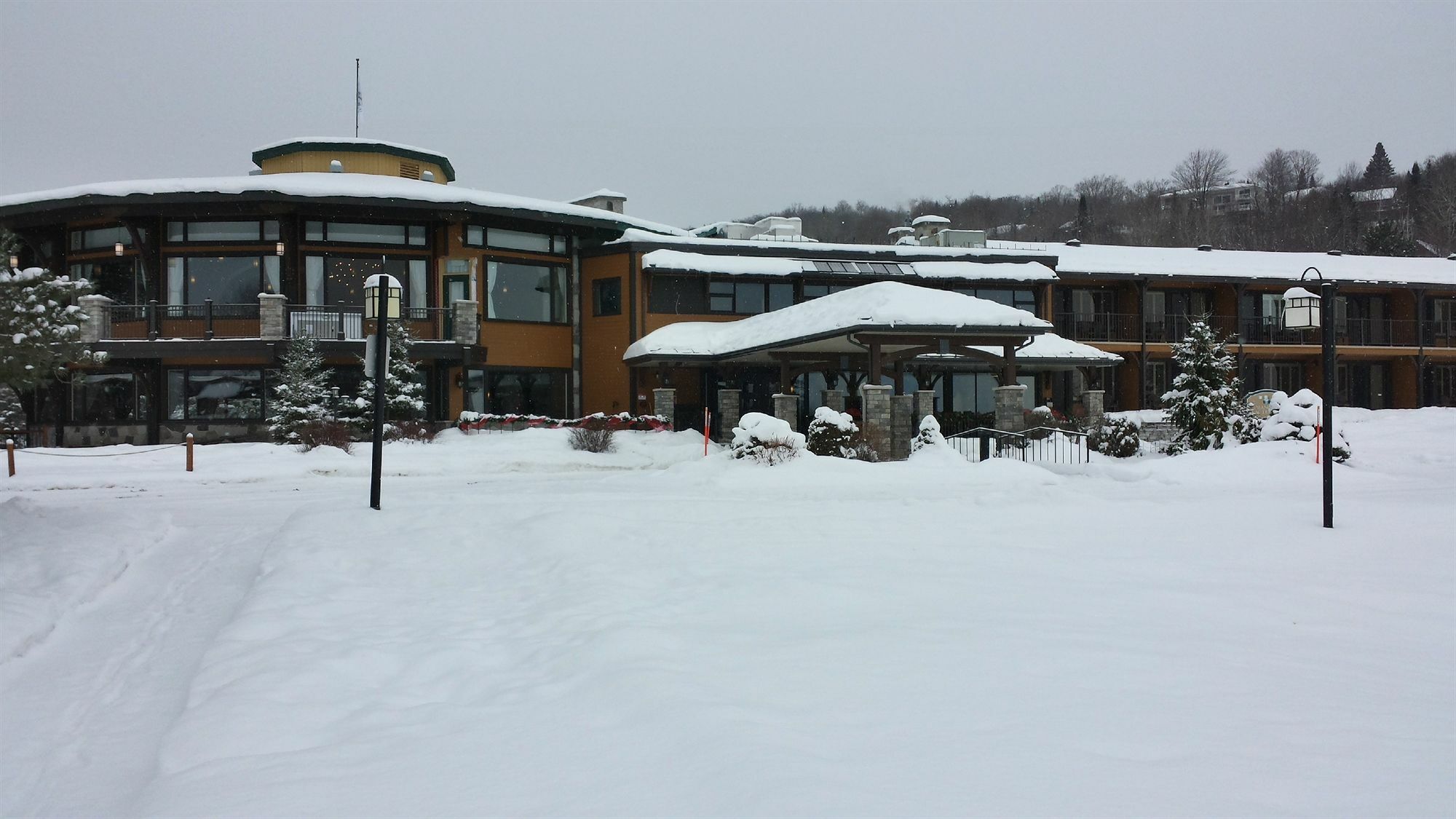 Le Manoir Du Lac Delage Stoneham Εξωτερικό φωτογραφία