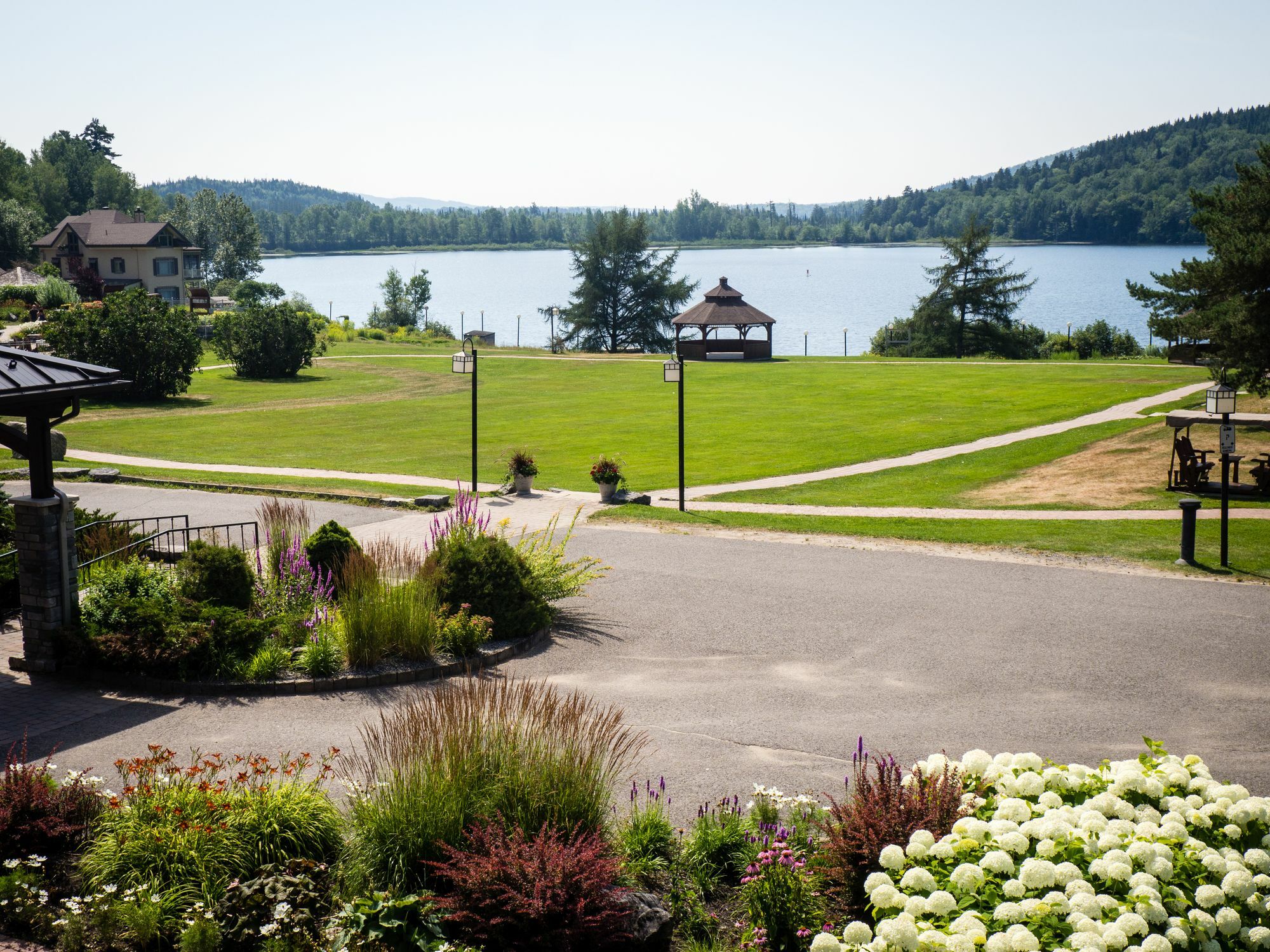 Le Manoir Du Lac Delage Stoneham Εξωτερικό φωτογραφία